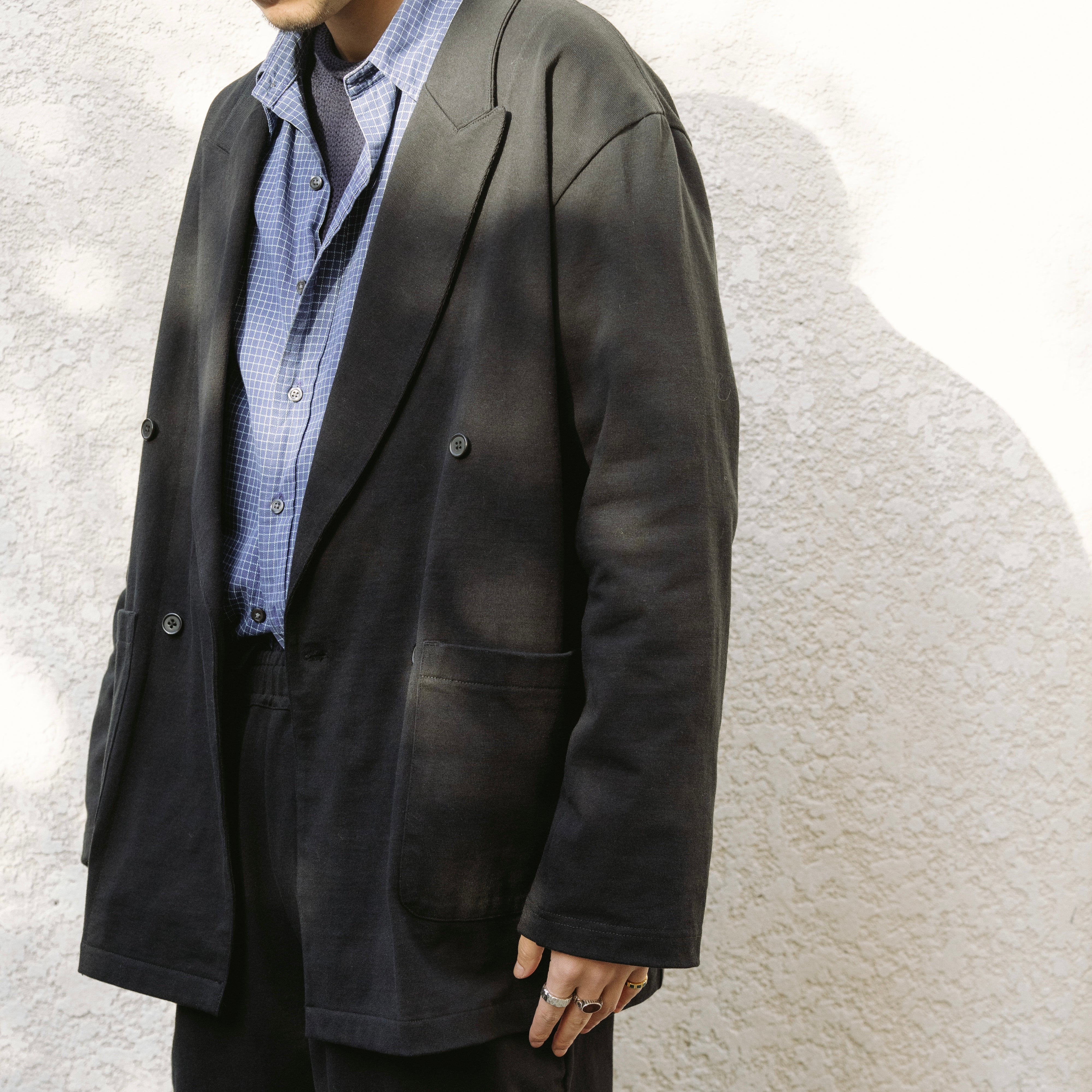 FRUIT OF THE LOOM ATHLETIC FORMAL DOUBLE SUIT BLACK（フルーツオブザルームアスレチックフォーマルダブルスーツブラック）｜ONLINE BOUTIQUE（オンラインブティック）