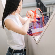 NEWBOOK SEASIDE SMALL NAVY/RED（ニューブックシーサイドスモールネイビーレッド）｜ONLINE BOUTIQUE（オンラインブティック）