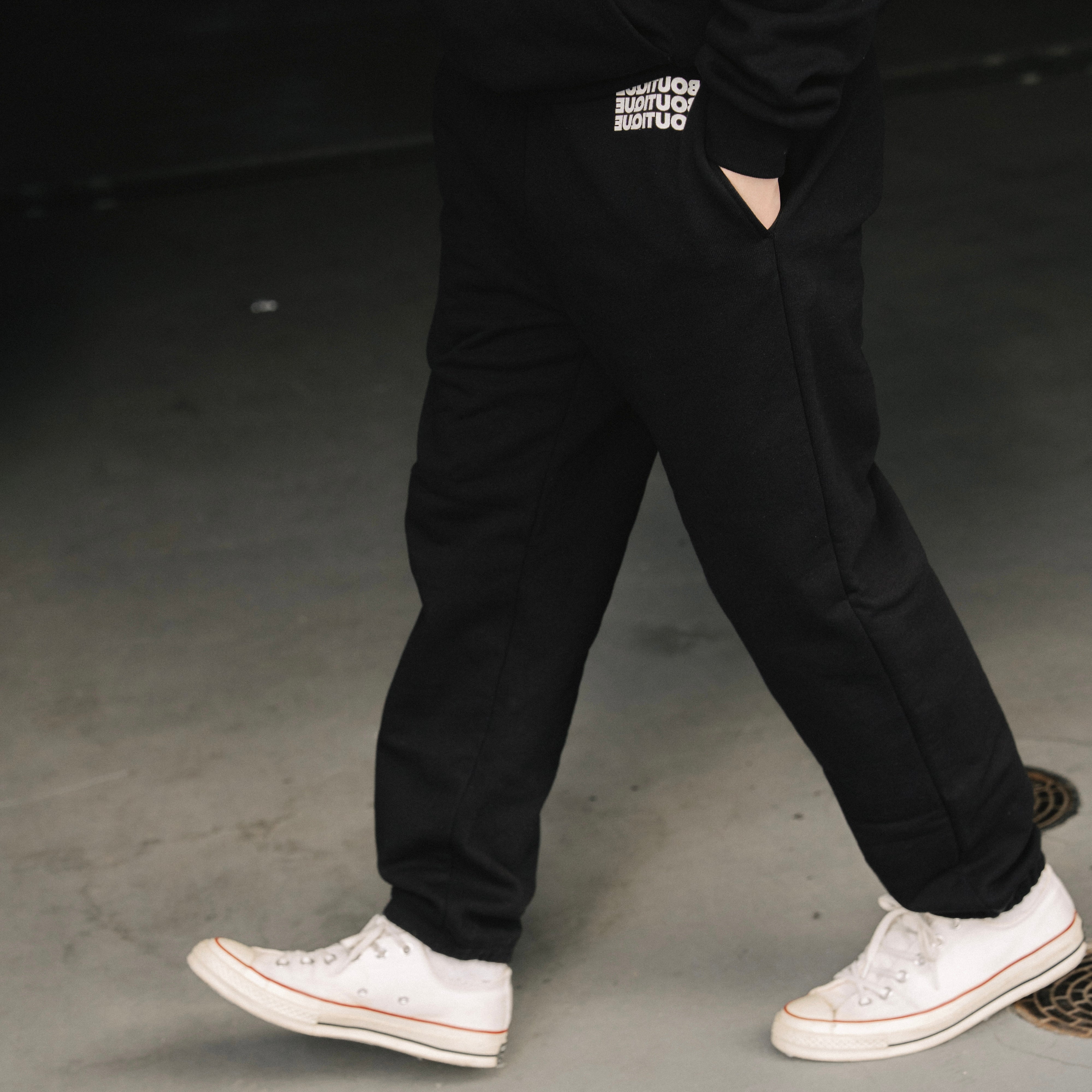 BOUTIQUE SWEAT PANTS BLACK（ブティックスウェットパンツブラック）｜ONLINE BOUTIQUE（オンラインブティック）