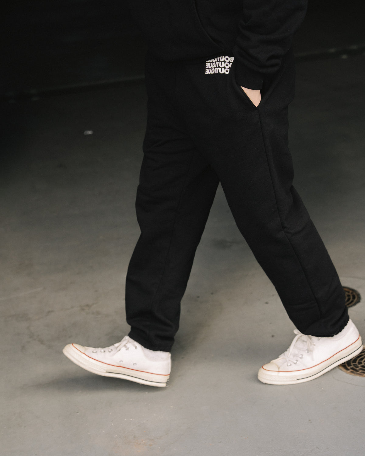 BOUTIQUE SWEAT PANTS BLACK（ブティックスウェットパンツブラック）｜ONLINE BOUTIQUE（オンラインブティック）