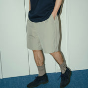 BOUTIQUE WIDE EASY SHORTS BEIGE（ブティックワイドイージーショーツベージュ）｜ONLINE BOUTIQUE（オンラインブティック）