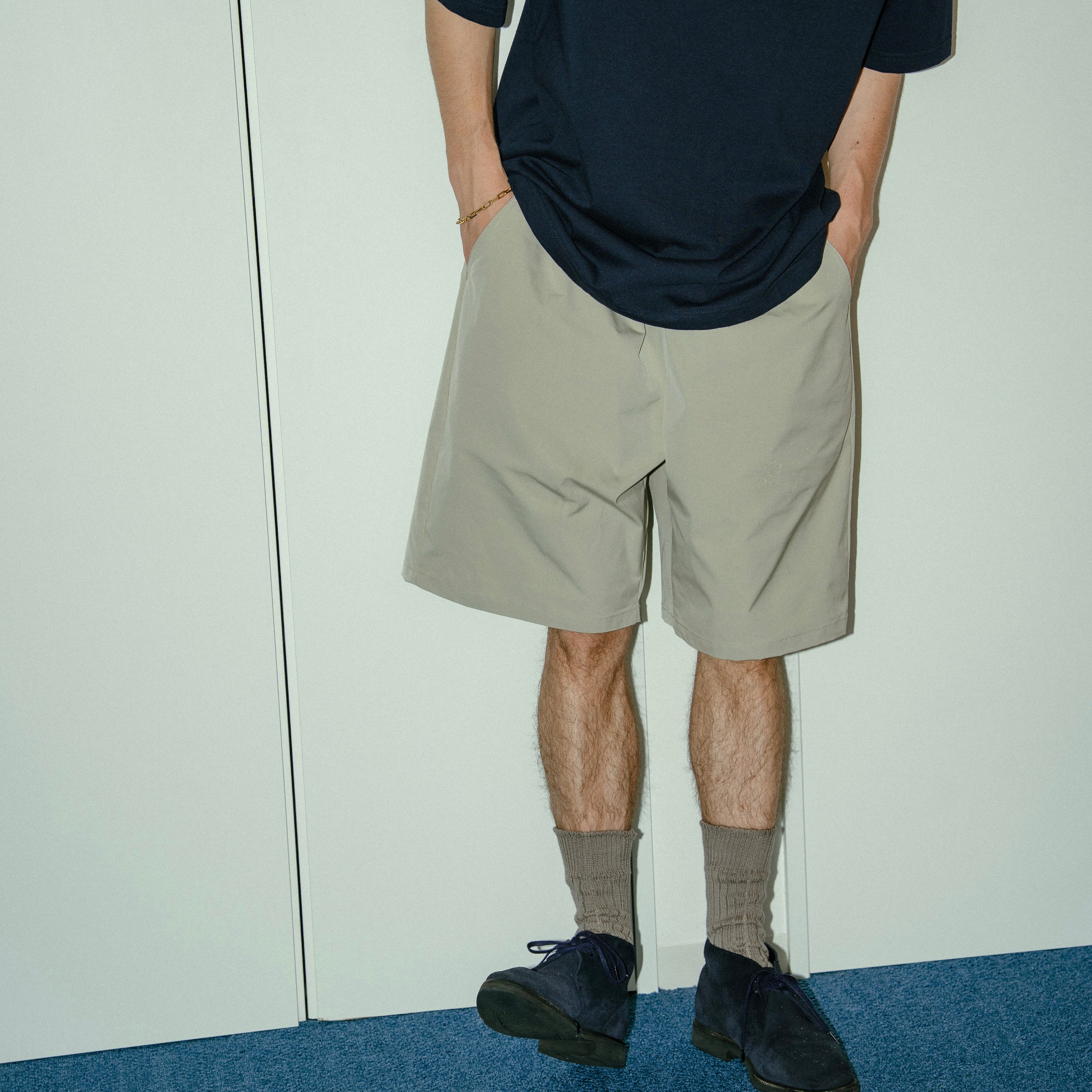 BOUTIQUE WIDE EASY SHORTS BEIGE（ブティックワイドイージーショーツベージュ）｜ONLINE BOUTIQUE（オンラインブティック）