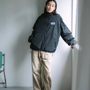 BOUTIQUE NYLON × FLEECE REVERSIBLE ZIP UP HOODIE BLACK（ブティックナイロン×フリースリバーシブルジップアップフーディーブラック）｜ONLINE BOUTIQUE（オンラインブティック）