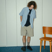 BOUTIQUE SHORT SLEEVE BOX SHIRT BLUE STRIPE（ブティックショートスリーブボックスシャツブルーストライプ）｜ONLINE BOUTIQUE（オンラインブティック）