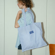BOUTIQUE FABRIC TOTE BAG BLUE STRIPE（ブティックファブリックトートバッグブルーストライプ）｜ONLINE BOUTIQUE（オンラインブティック）