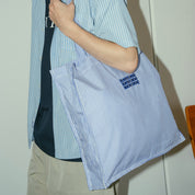 BOUTIQUE FABRIC TOTE BAG BLUE STRIPE（ブティックファブリックトートバッグブルーストライプ）｜ONLINE BOUTIQUE（オンラインブティック）