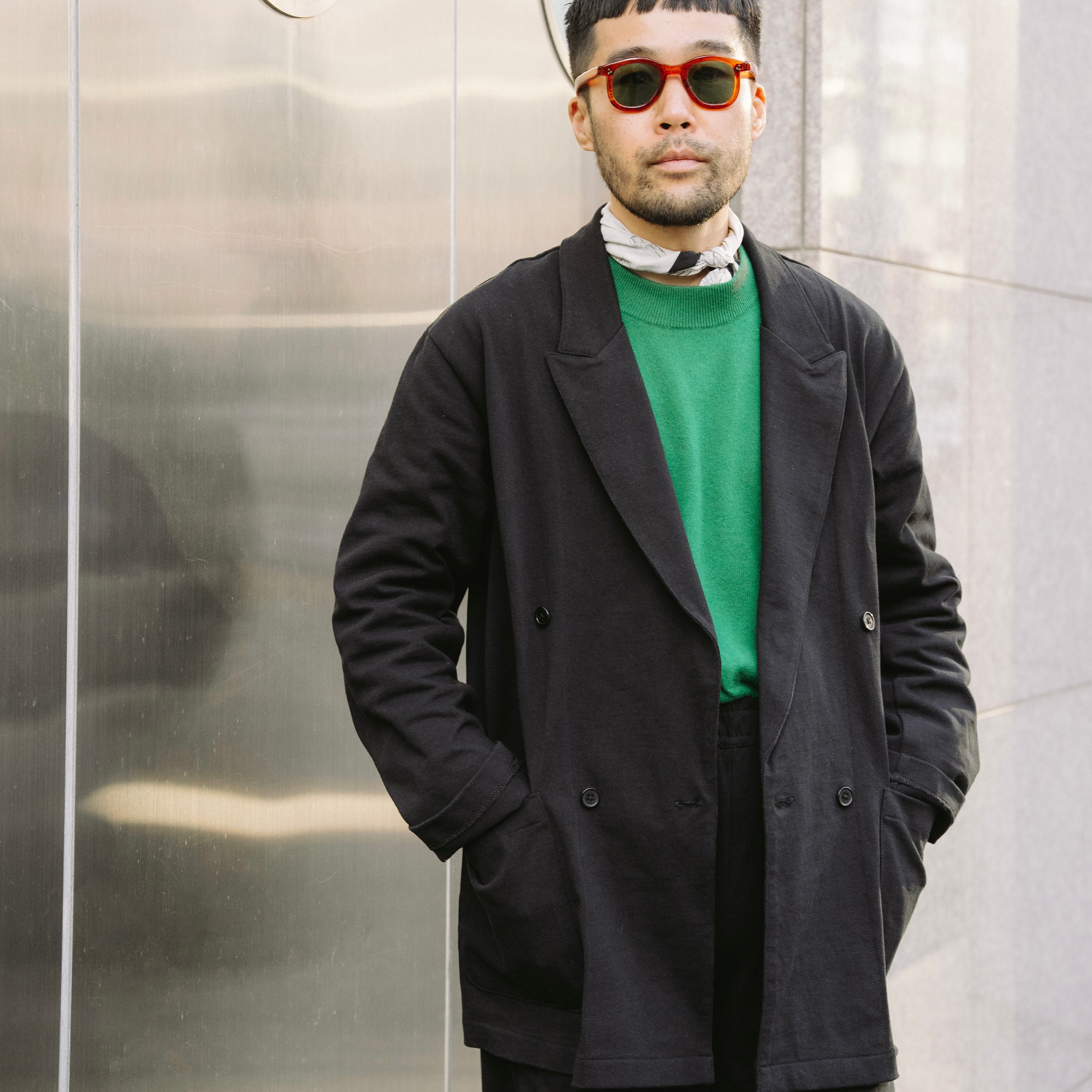 FRUIT OF THE LOOM ATHLETIC FORMAL DOUBLE SUIT BLACK（フルーツ
