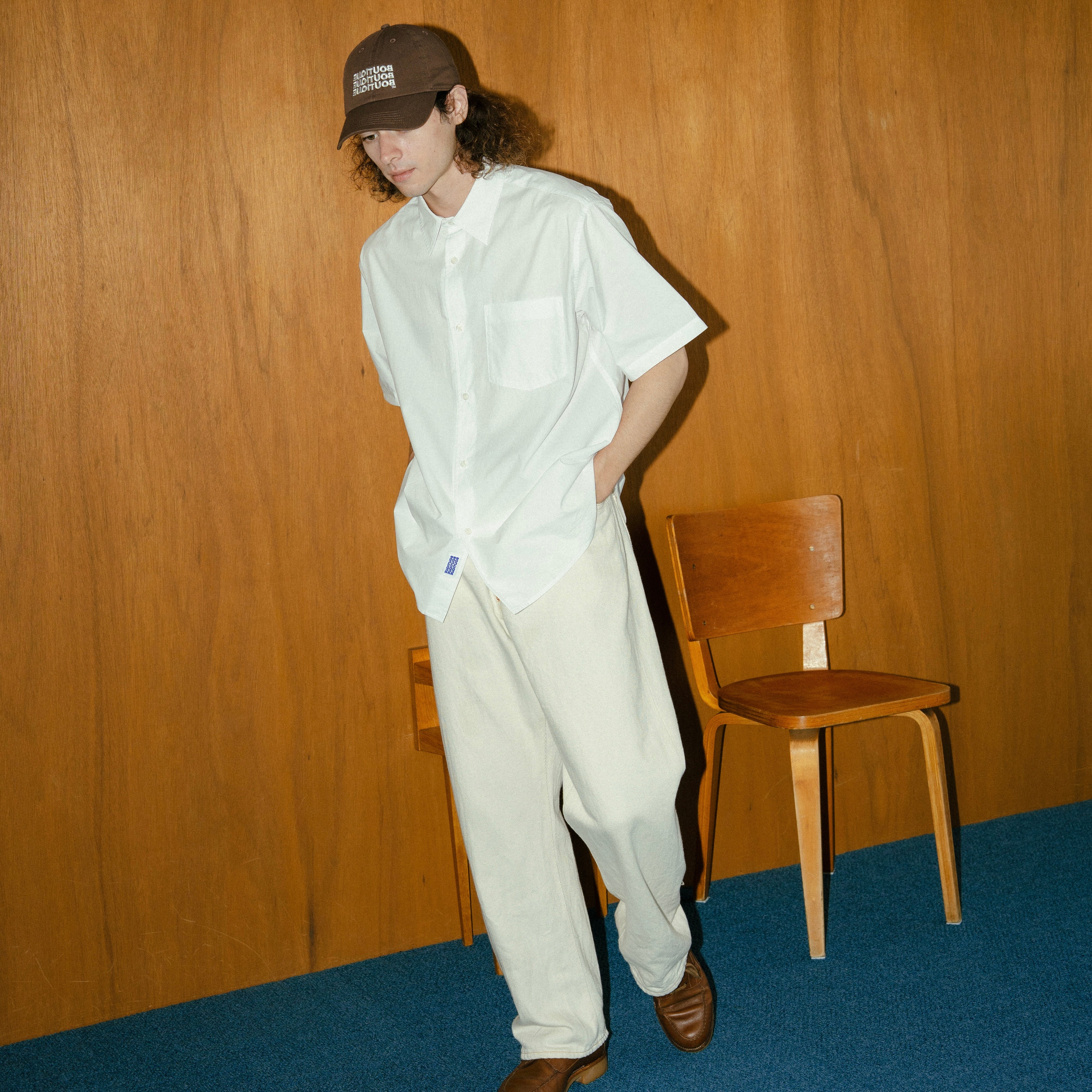 BOUTIQUE SHORT SLEEVE BOX SHIRT WHITE（ブティックショートスリーブボックスシャツホワイト）｜ONLINE BOUTIQUE（オンラインブティック）