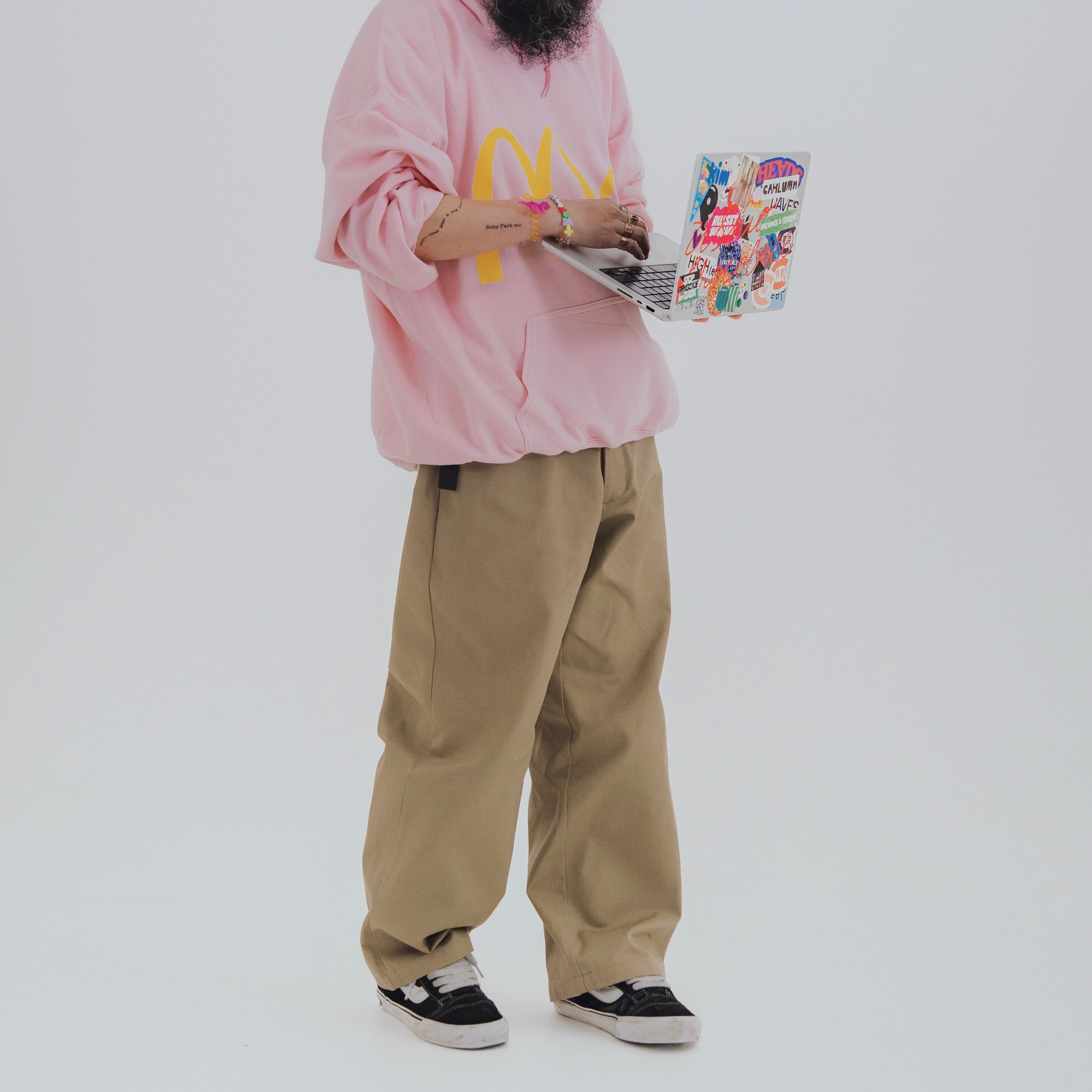 Dickies®︎ × BOUTIQUE 30-25 WORK TROUSERS KHAKI（ディッキーズ×ブティック30-25ワークトラウザーカーキ）｜ONLINE BOUTIQUE（オンラインブティック）