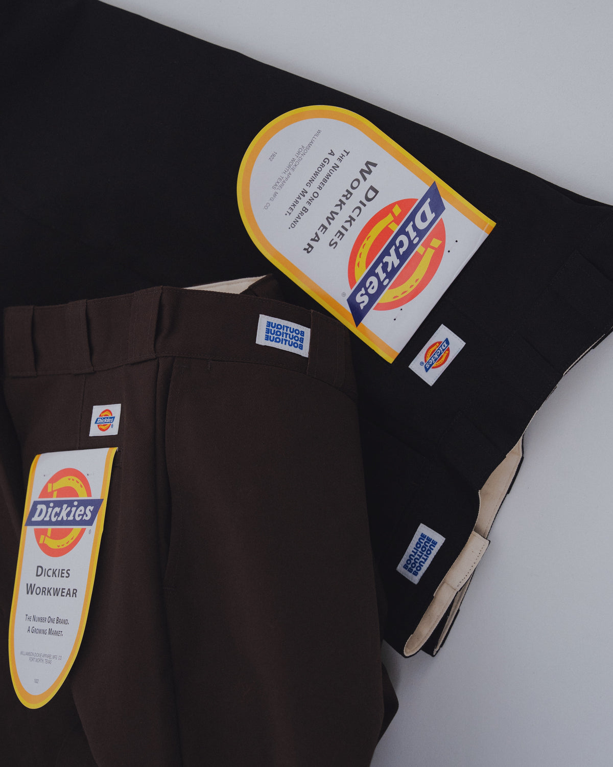 Dickies®︎ × BOUTIQUE 30-25 WORK TROUSERS BLACK（ディッキーズ×ブティック30-25ワークトラウザーブラック）｜ONLINE BOUTIQUE（オンラインブティック）