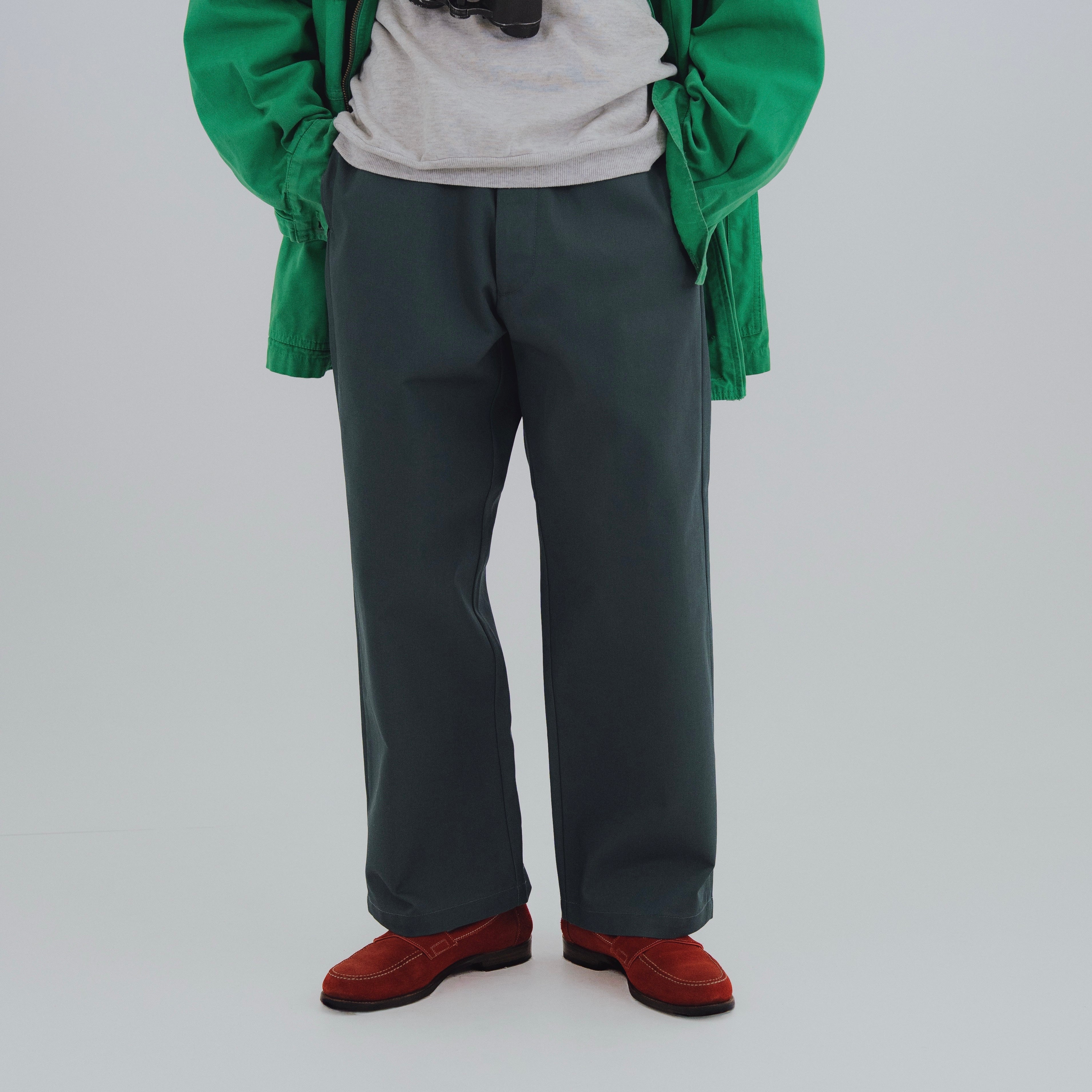 Dickies®︎ × BOUTIQUE 30-25 WORK TROUSERS DARK LINCOLN GREEN（ディッキーズ×ブティック30-25ワークトラウザーリンカーングリーン）｜ONLINE BOUTIQUE（オンラインブティック）