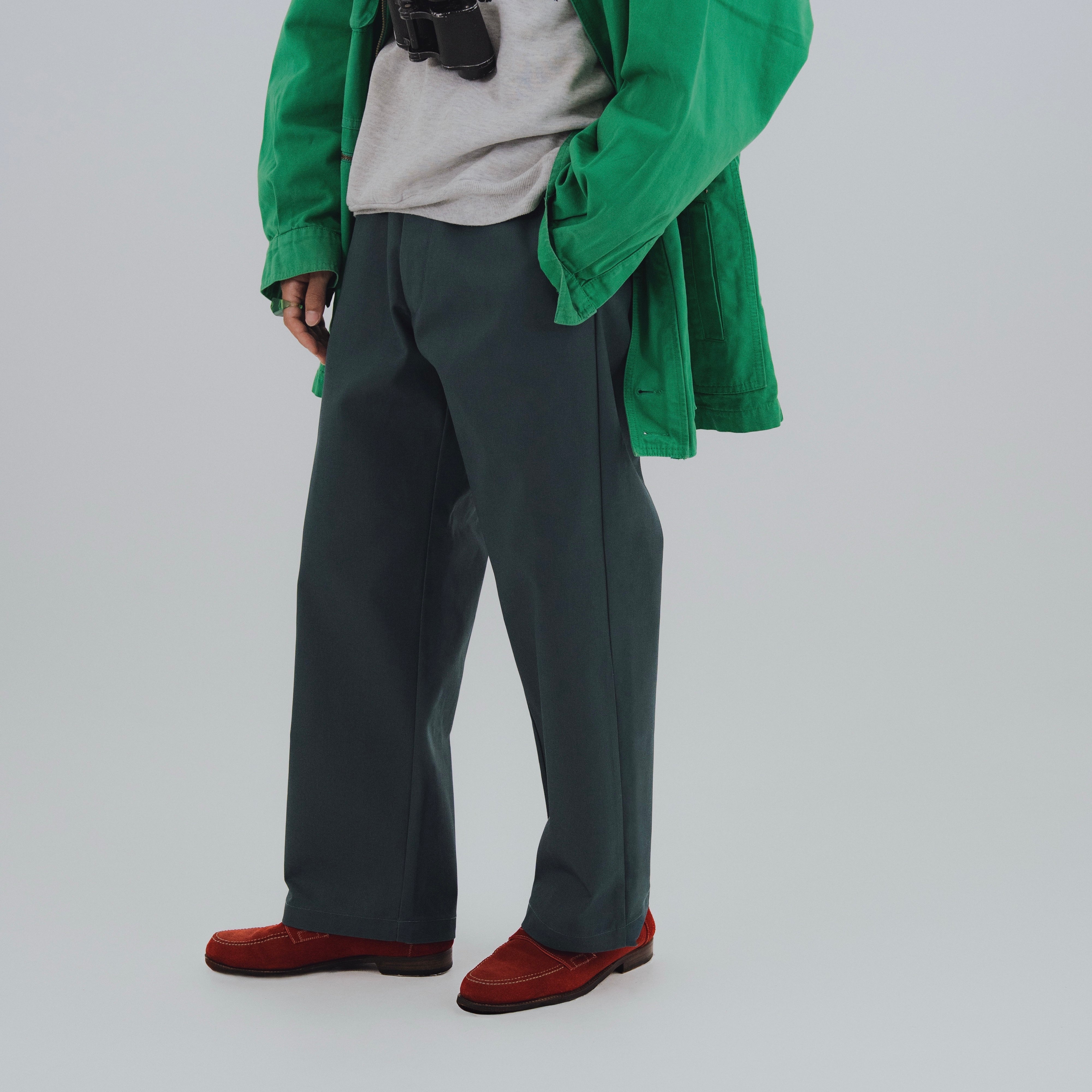 Dickies®︎ × BOUTIQUE 30-25 WORK TROUSERS DARK LINCOLN GREEN（ディッキーズ×ブティック30-25ワークトラウザーリンカーングリーン）｜ONLINE BOUTIQUE（オンラインブティック）