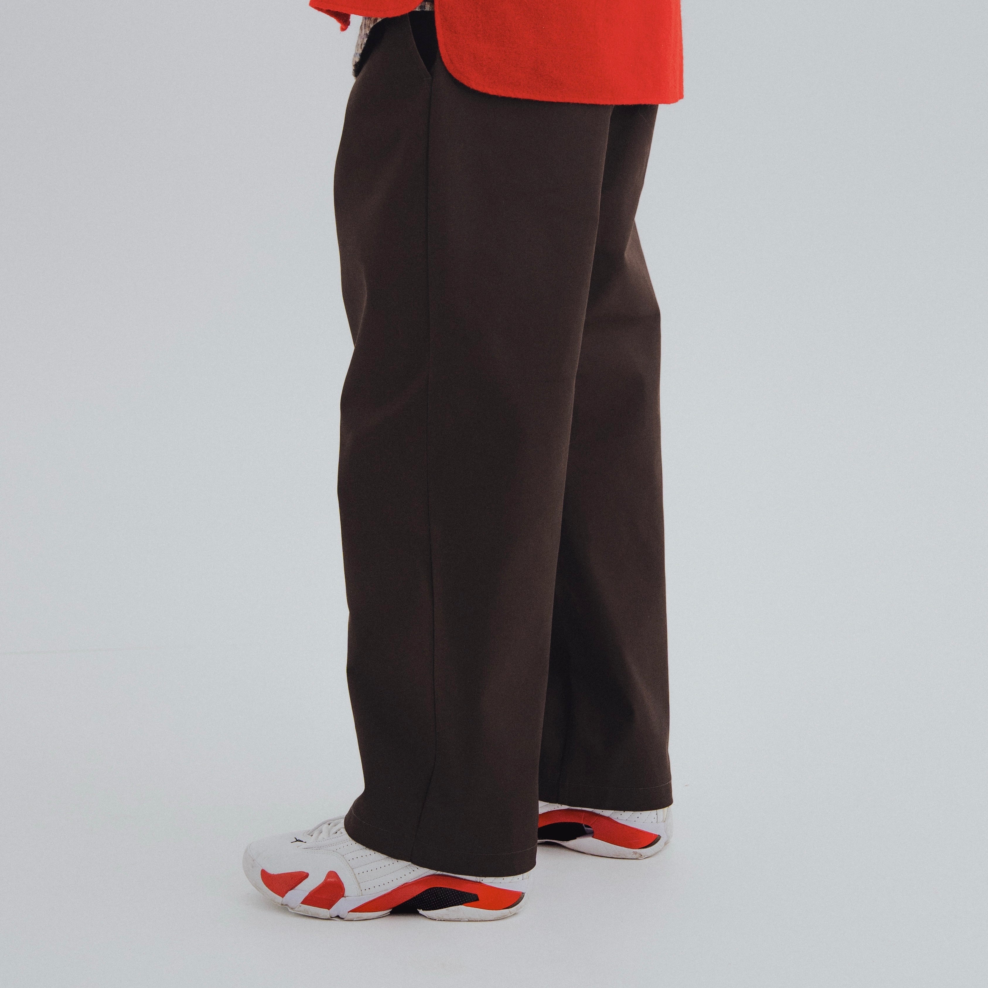 Dickies®︎ × BOUTIQUE 30-25 WORK TROUSERS DARK BROWN（ディッキーズ×ブティック30-25ワークトラウザーダークブラウン）｜ONLINE BOUTIQUE（オンラインブティック）