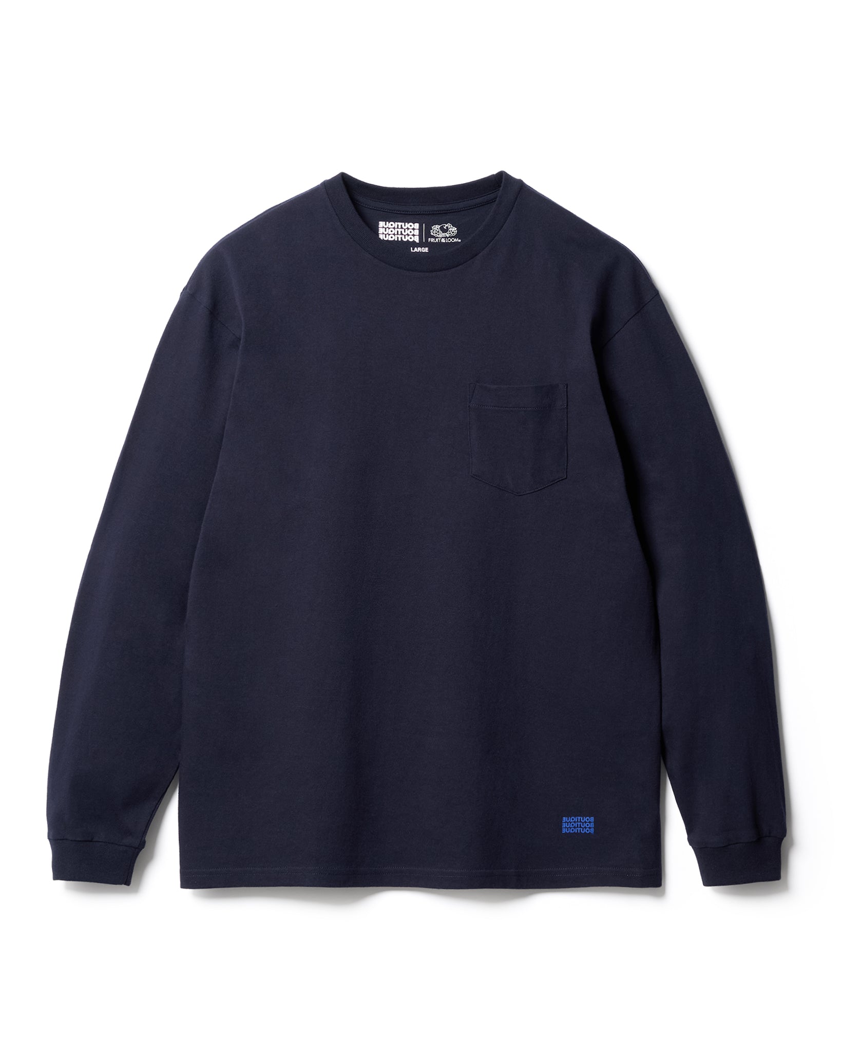 BOUTIQUE × FRUIT OF THE LOOM IT'S OUR DAILY 2PACK LONG SLEEVE TEE