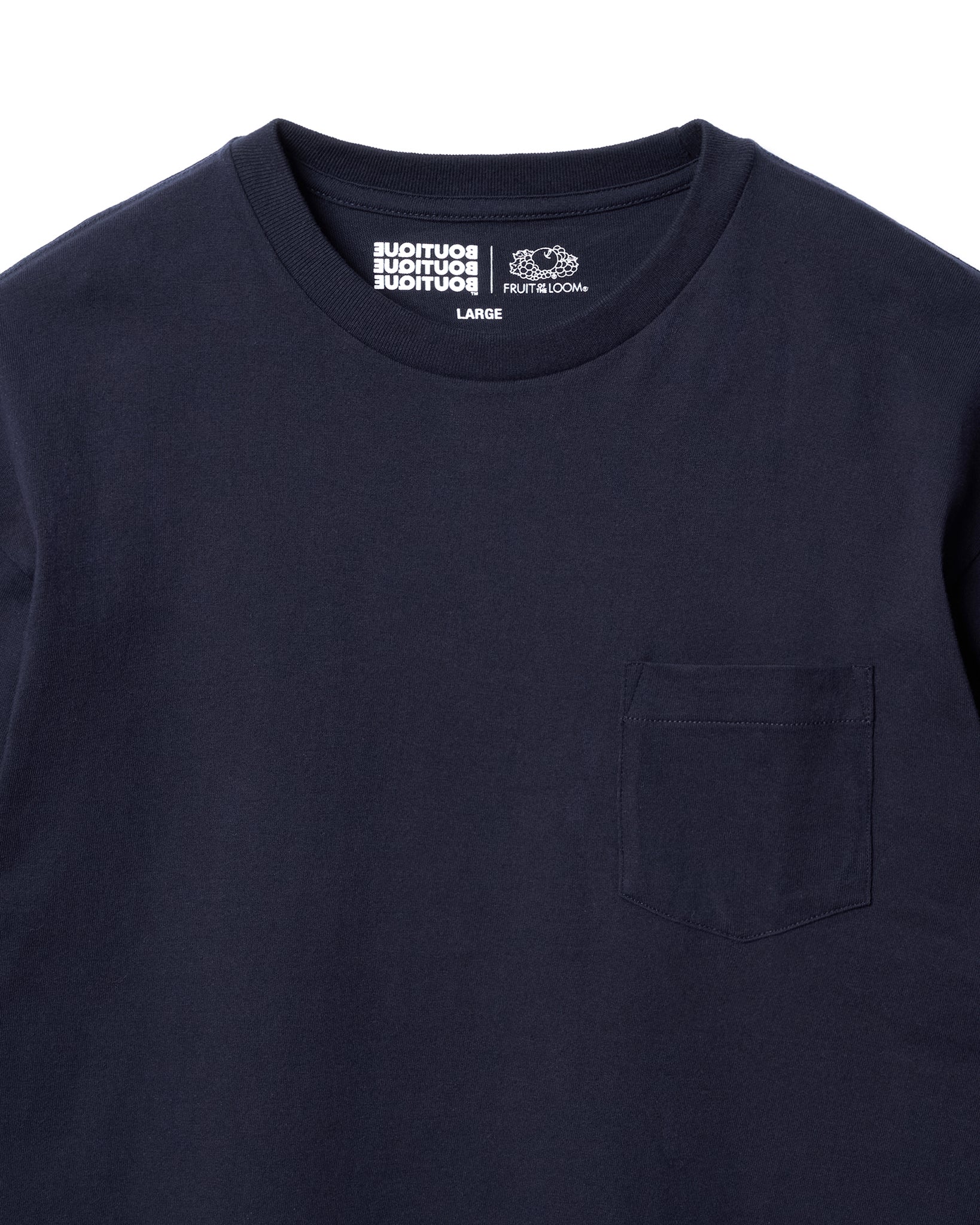 BOUTIQUE × FRUIT OF THE LOOM IT'S OUR DAILY 2PACK LONG SLEEVE TEE