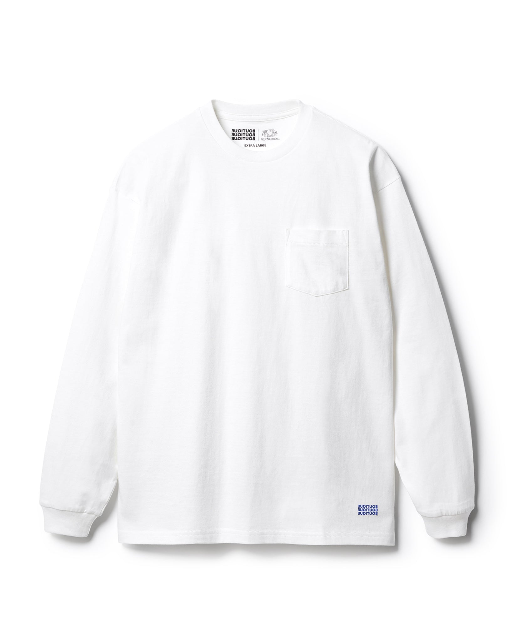 BOUTIQUE × FRUIT OF THE LOOM IT'S OUR DAILY 2PACK LONG SLEEVE TEE