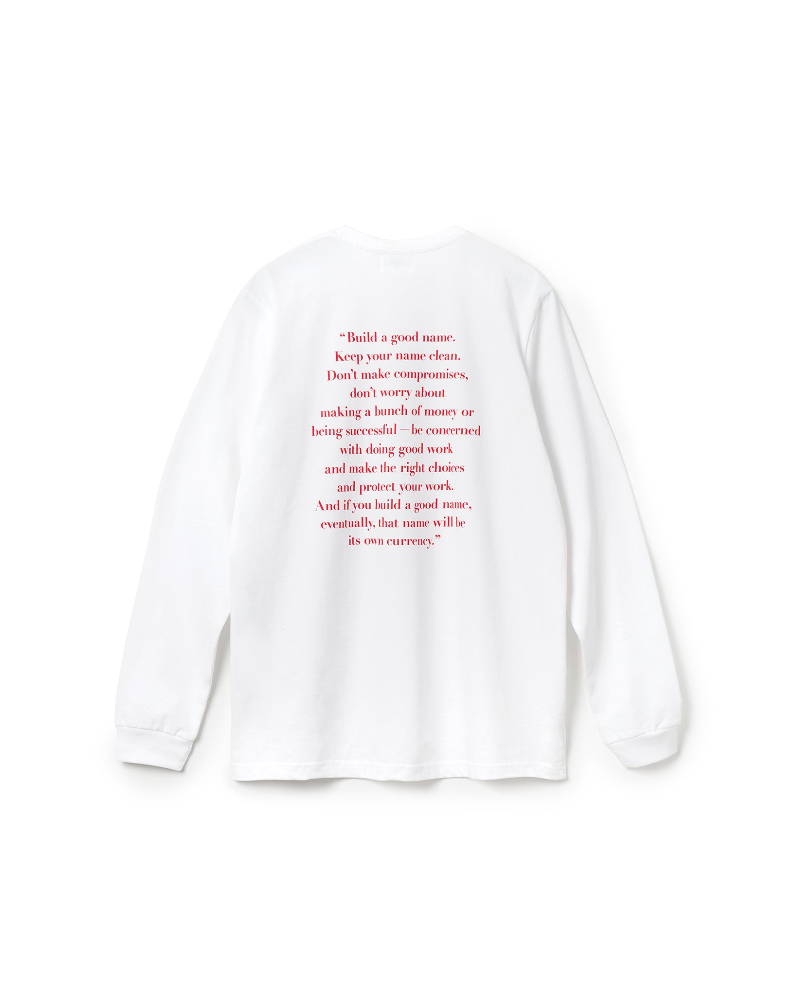 Samplee Good Name L/S Tee（サンプリー グッドネームロングスリーブTシャツ）｜ONLINE BOUTIQUE（オンラインブティック）
