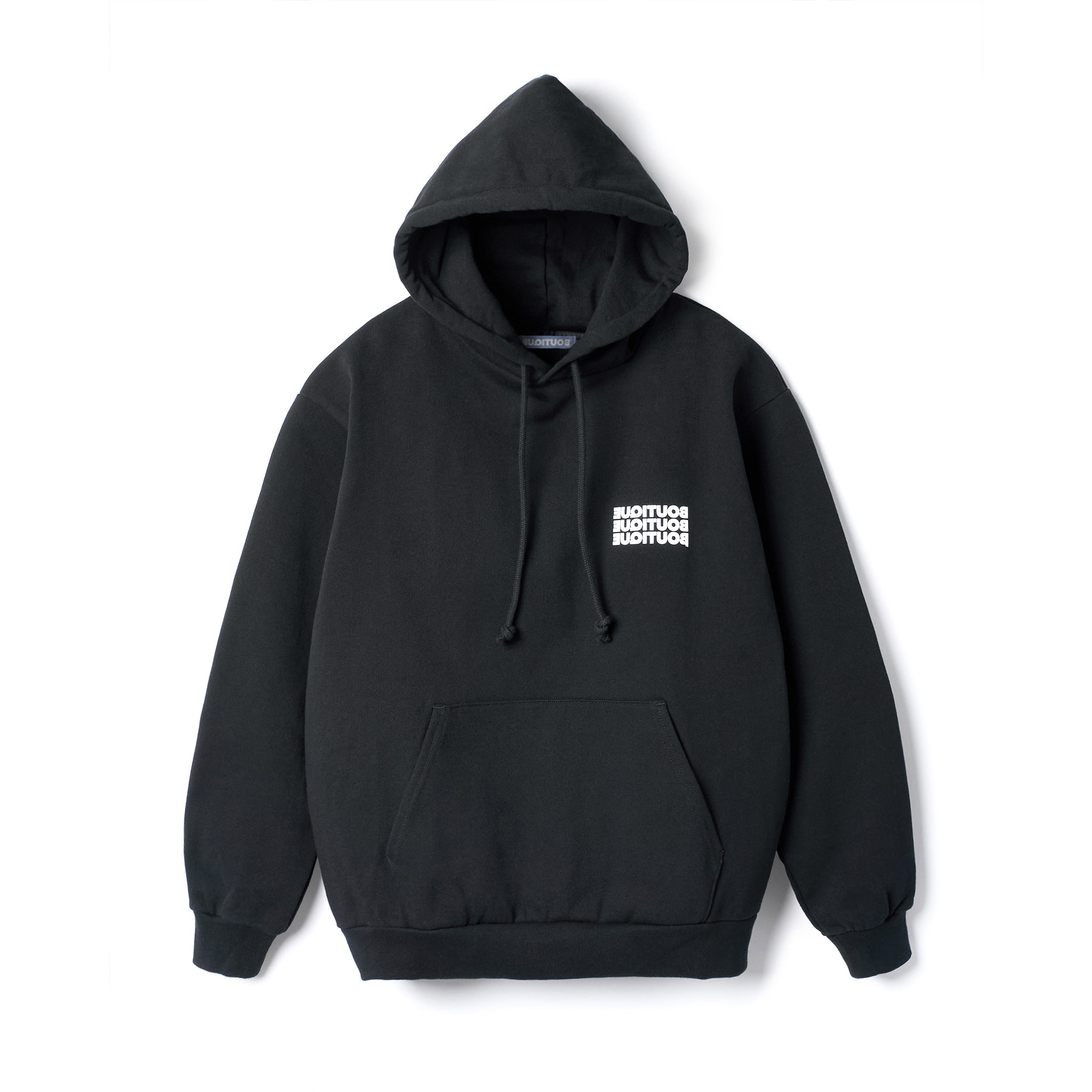 BOUTIQUE PULLOVER HOODIE BLACK（ブティックプルオーバーフーディーブラック）｜ONLINE BOUTIQUE（オンラインブティック）