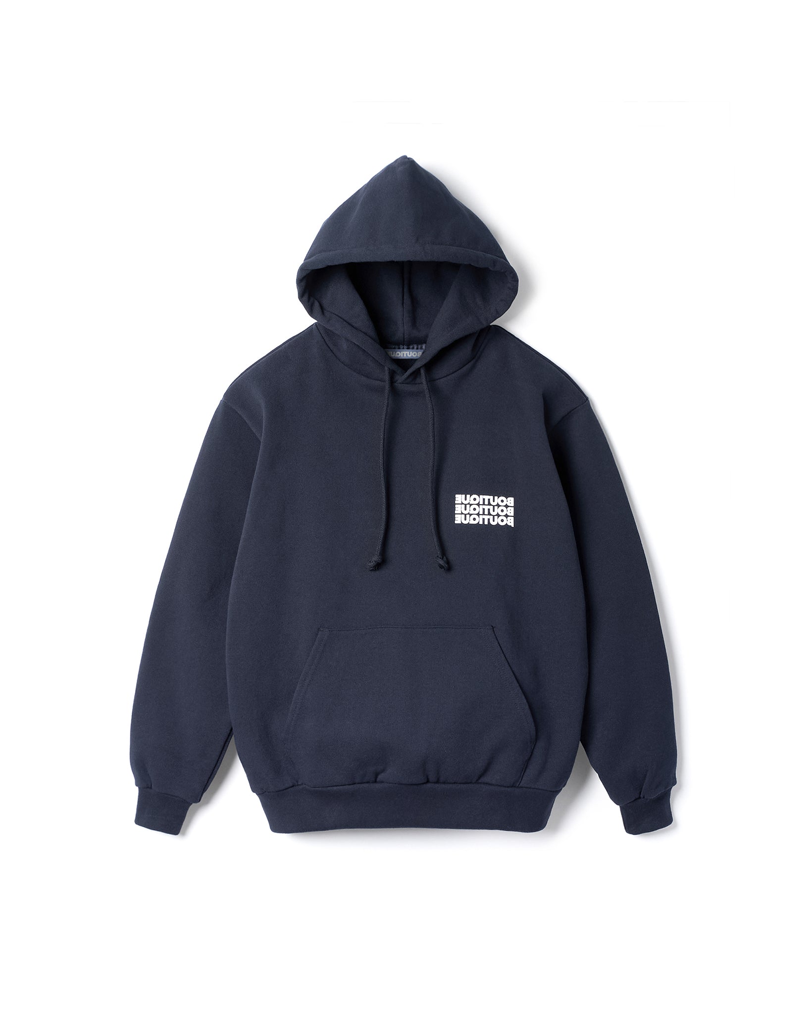 BOUTIQUE PULLOVER HOODIE NAVY（ブティックプルオーバーフーディーネイビー）｜ONLINE BOUTIQUE（オンラインブティック）