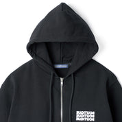 BOUTIQUE ZIP UP HOODIE BLACK（ブティックジップアップフーディーブラック）｜ONLINE BOUTIQUE（オンラインブティック）