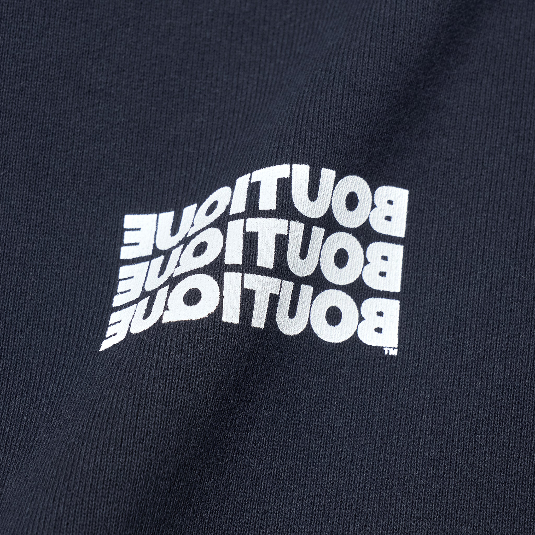 BOUTIQUE ZIP UP HOODIE NAVY（ブティックジップアップフーディーネイビー）｜ONLINE BOUTIQUE（オンラインブティック）