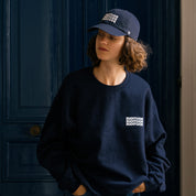 BOUTIQUE CREW NECK SWEAT NAVY（ブティッククルーネックスウェットネイビー）｜ONLINE BOUTIQUE（オンラインブティック）