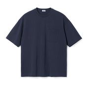 FOUNDOUR COTTON SHORT SLEEVE POCKET TEE NAVY NAVY（ファウンダコットンショートスリーブポケットTシャツネイビー）｜ONLINE BOUTIQUE（オンラインブティック）