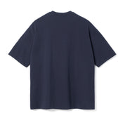 FOUNDOUR COTTON SHORT SLEEVE POCKET TEE NAVY NAVY（ファウンダコットンショートスリーブポケットTシャツネイビー）｜ONLINE BOUTIQUE（オンラインブティック）