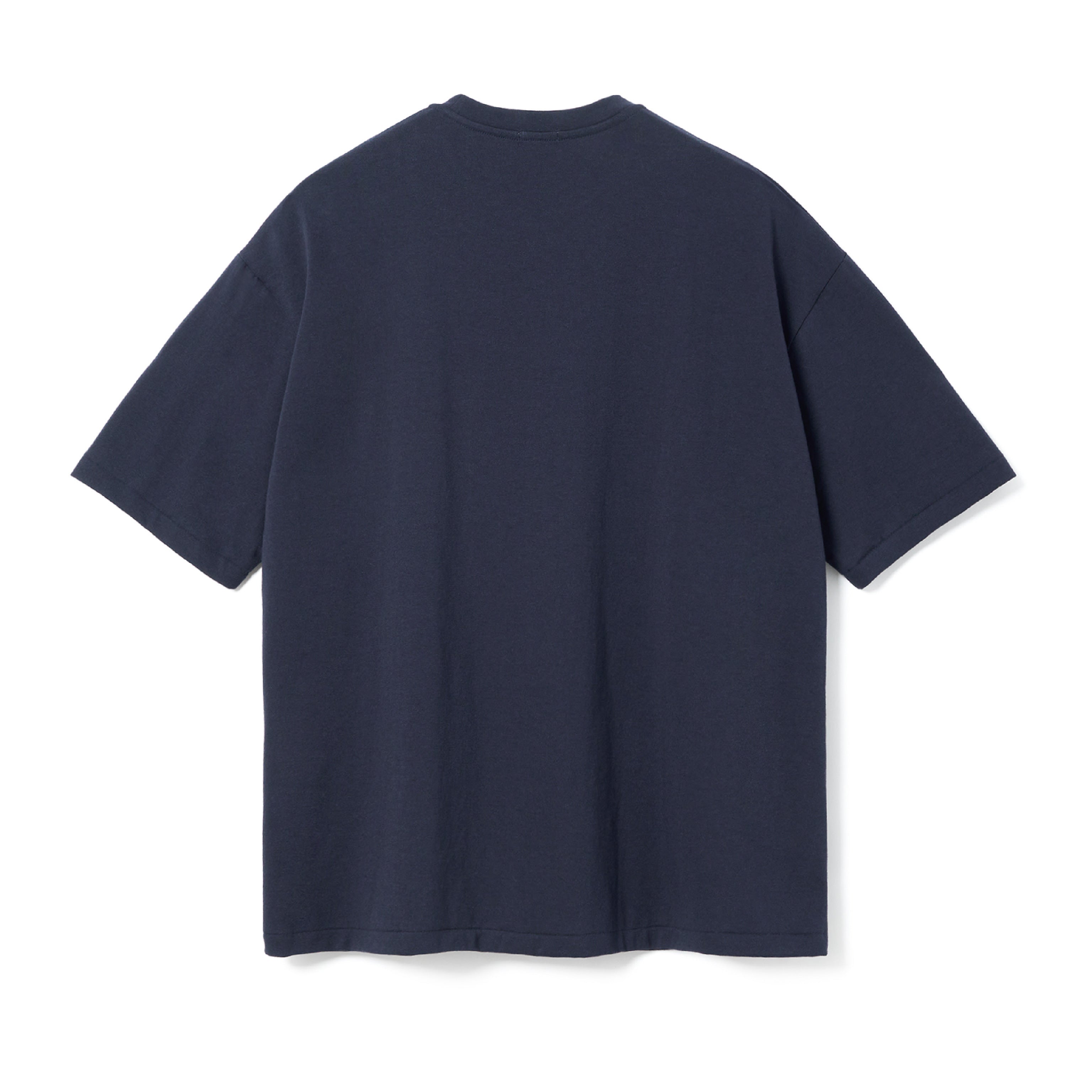 FOUNDOUR COTTON SHORT SLEEVE POCKET TEE NAVY NAVY（ファウンダコットンショートスリーブポケットTシャツネイビー）｜ONLINE BOUTIQUE（オンラインブティック）