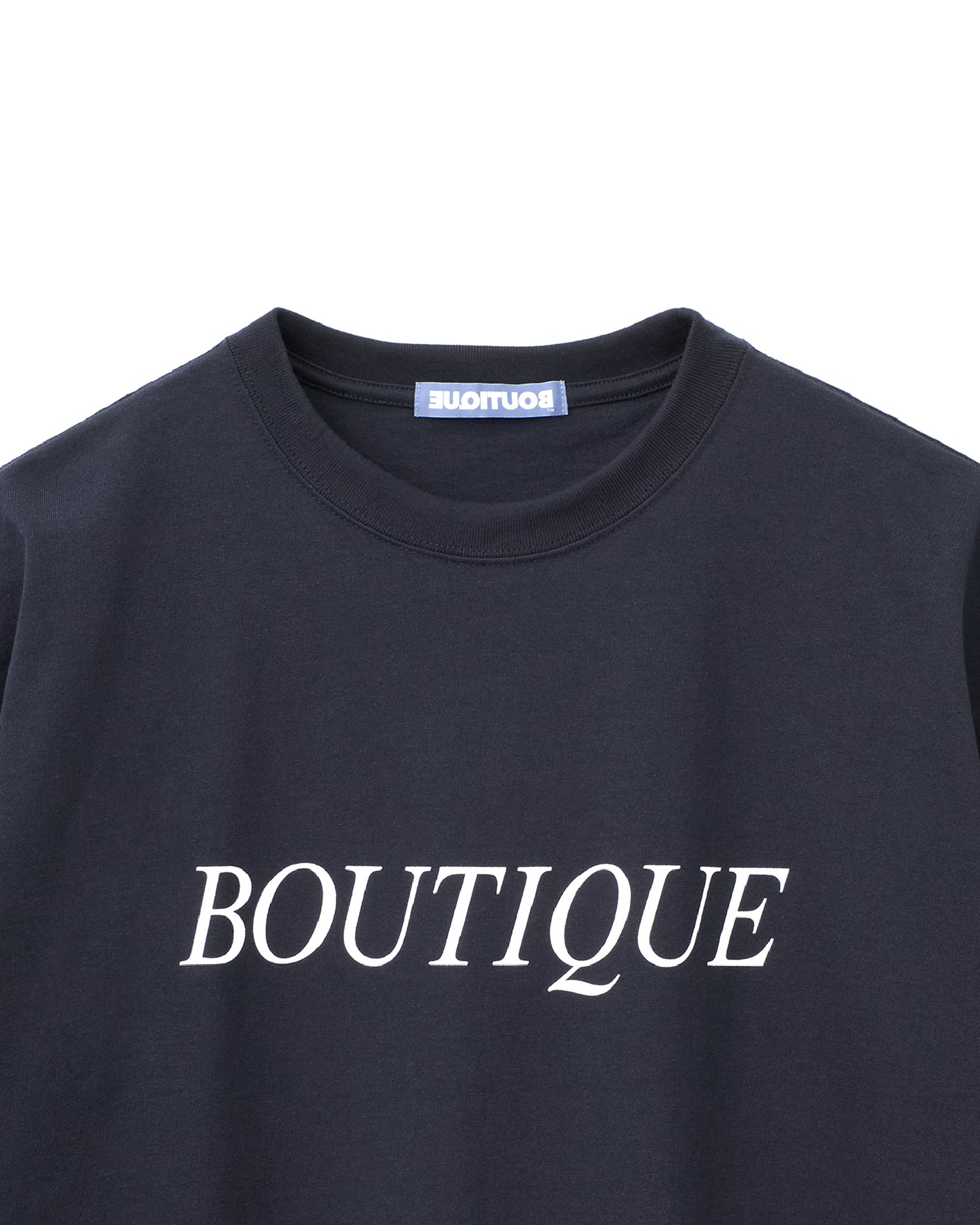 BOUTIQUE CLASSIC LOGO TEE NAVY（ブティッククラシックロゴTシャツネイビー）｜ONLINE BOUTIQUE（オンラインブティック）