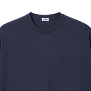 FOUNDOUR COTTON SHORT SLEEVE POCKET TEE NAVY NAVY（ファウンダコットンショートスリーブポケットTシャツネイビー）｜ONLINE BOUTIQUE（オンラインブティック）