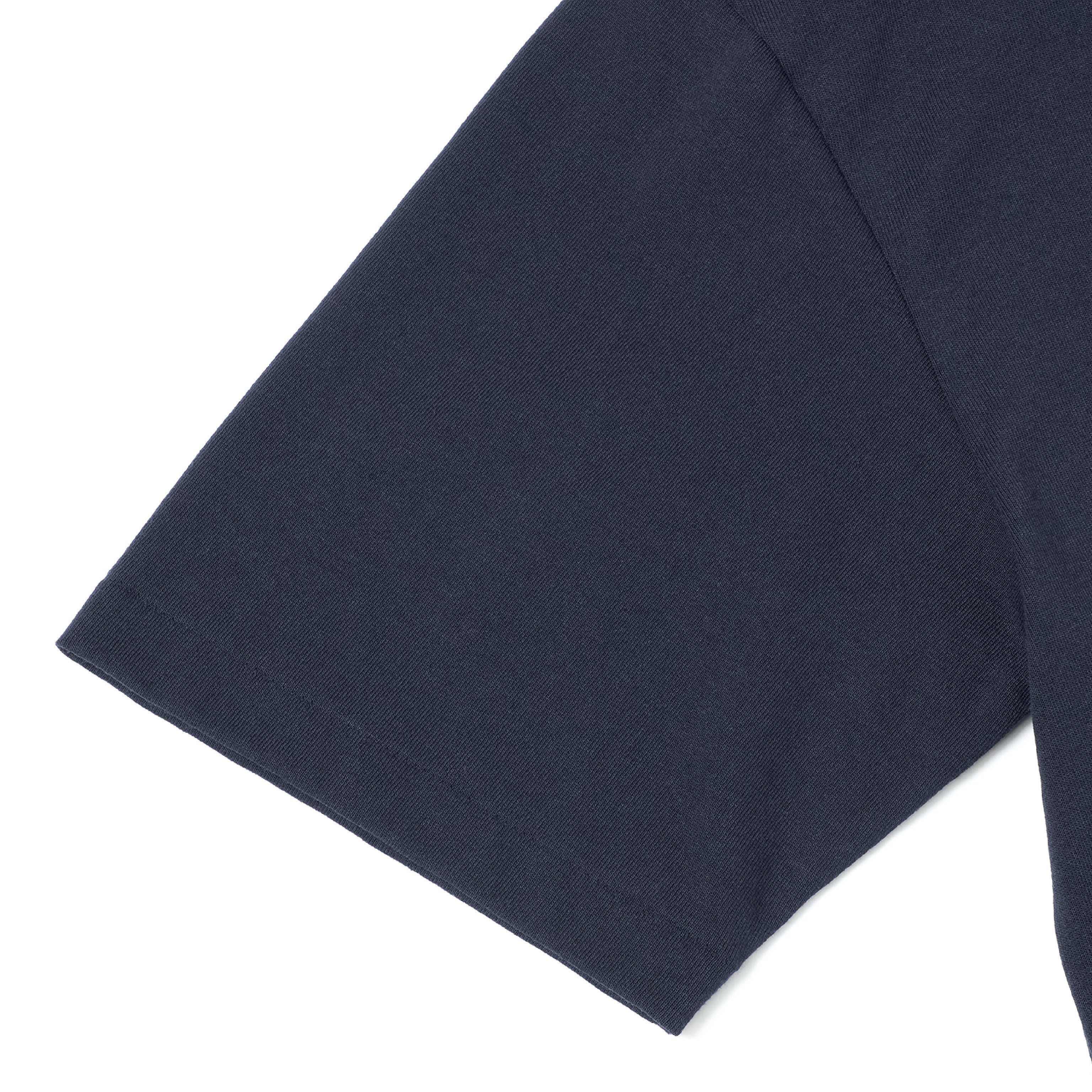 FOUNDOUR COTTON SHORT SLEEVE POCKET TEE NAVY NAVY（ファウンダコットンショートスリーブポケットTシャツネイビー）｜ONLINE BOUTIQUE（オンラインブティック）