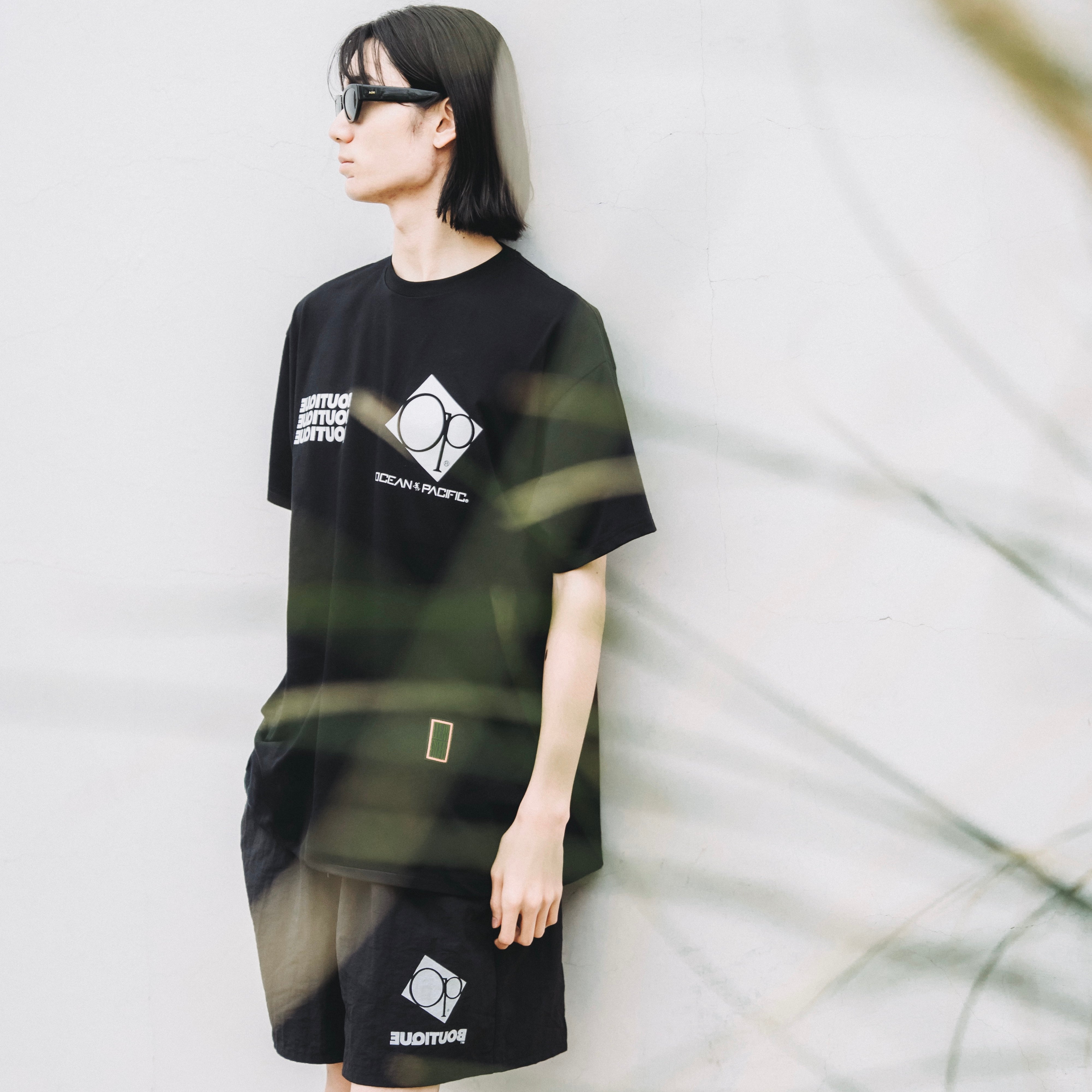 BOUTIQUE × Ocean Pacific SIGNATURE TEE BLACK（ブティック×オーシャンパシフィックシグネチャーTシャツブラック）｜ONLINE BOUTIQUE（オンラインブティック）