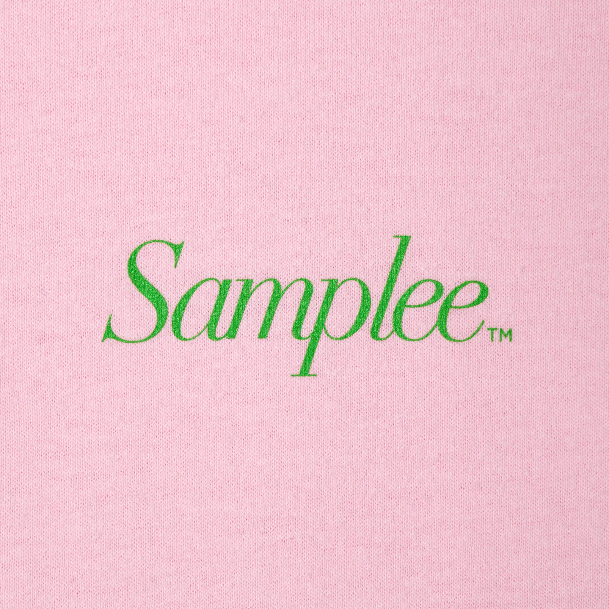 Samplee Logo Tee Pink（サンプリー ロゴTシャツピンク）｜ONLINE BOUTIQUE（オンラインブティック）