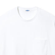 FOUNDOUR COTTON LONG SLEEVE POCKET TEE WHITE（ファウンダコットンロングスリーブポケットロングスリーブTシャツホワイト）｜ONLINE BOUTIQUE（オンラインブティック）
