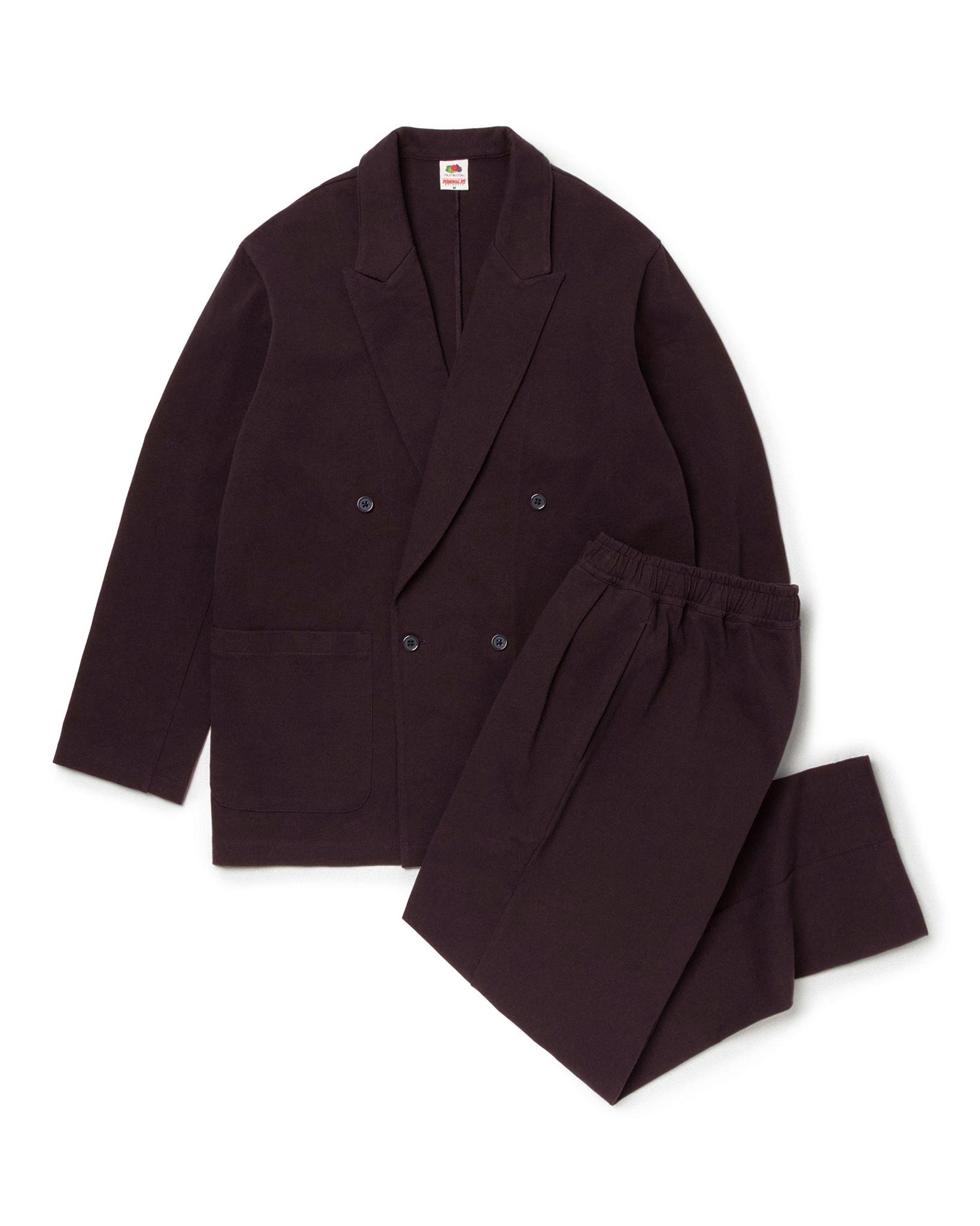 FRUIT OF THE LOOM ATHLETIC FORMAL DOUBLE SUIT NAVY（フルーツオブザルームアスレチックフォーマルダブルスーツネイビー）｜ONLINE BOUTIQUE（オンラインブティック）