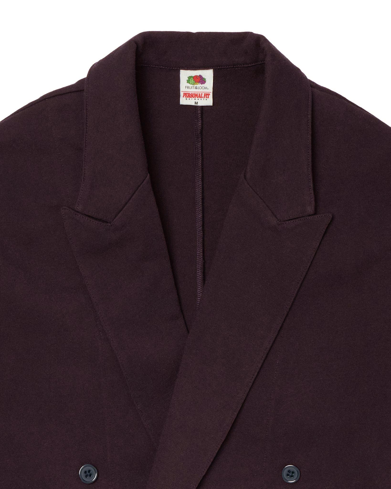 FRUIT OF THE LOOM ATHLETIC FORMAL DOUBLE SUIT NAVY（フルーツオブザルームアスレチックフォーマルダブルスーツネイビー）｜ONLINE BOUTIQUE（オンラインブティック）