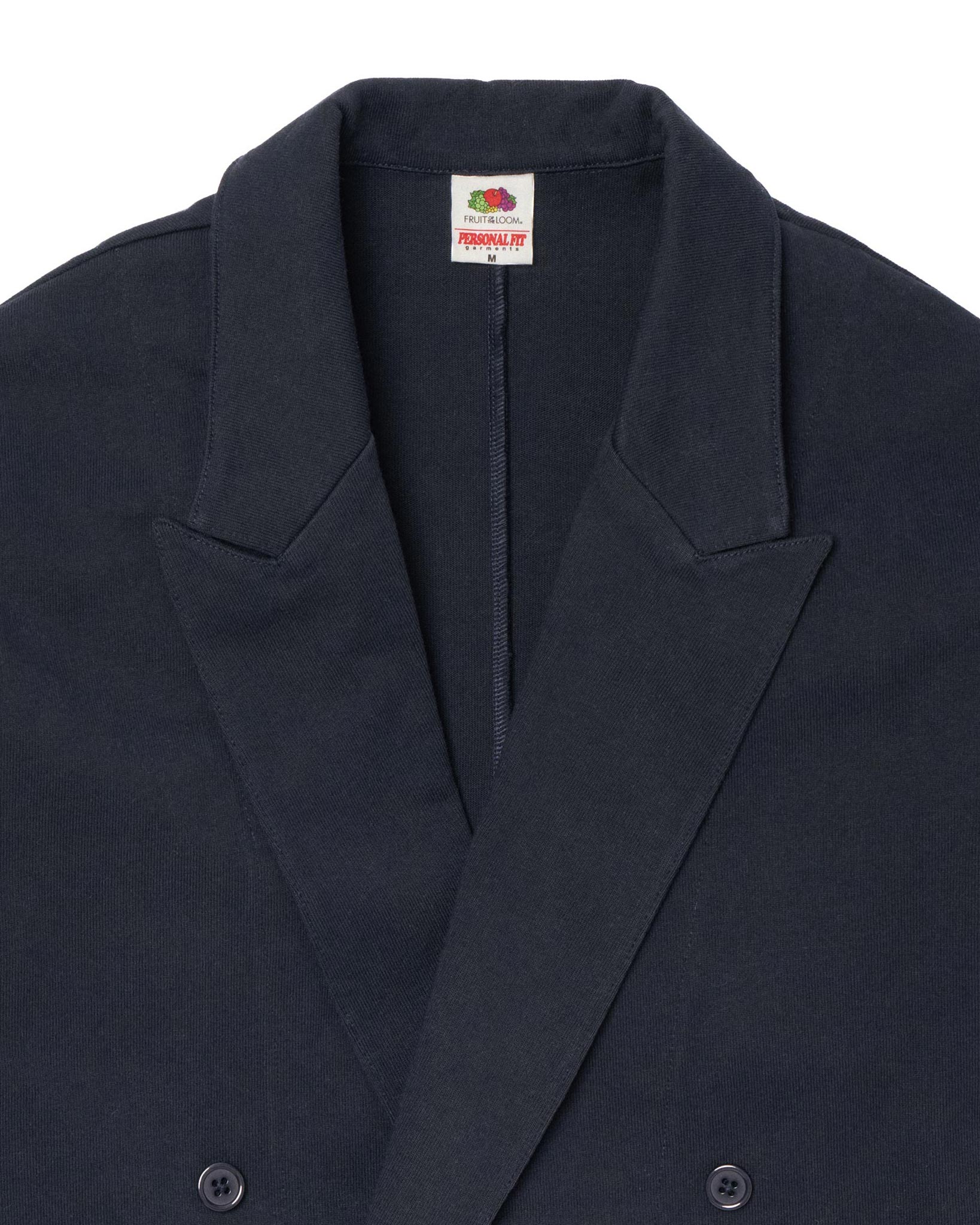 FRUIT OF THE LOOM ATHLETIC FORMAL DOUBLE SUIT NAVY（フルーツオブザルームアスレチックフォーマルダブルスーツネイビー）｜ONLINE BOUTIQUE（オンラインブティック）
