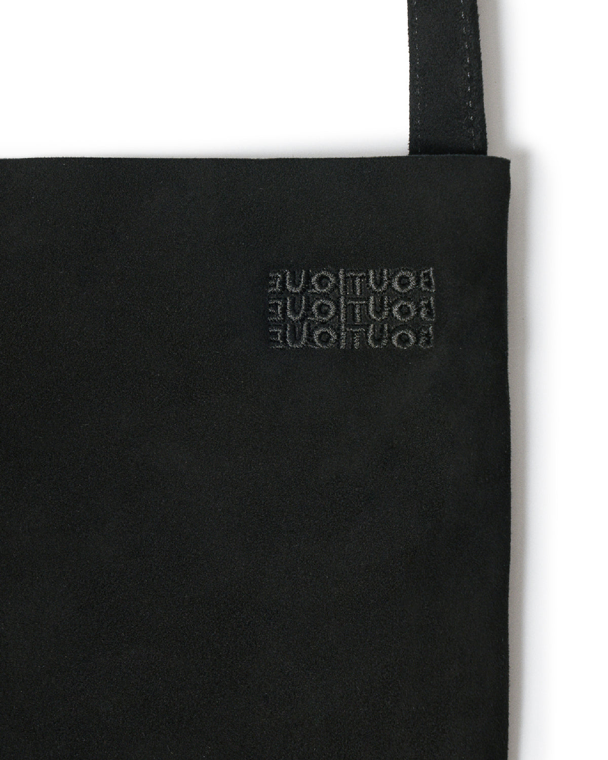 Morphee × BOUTIQUE  OIL SUEDE BLACK BAG（モルフェ×ブティックオイルスエードブラックバッグ）｜ONLINE BOUTIQUE（オンラインブティック）