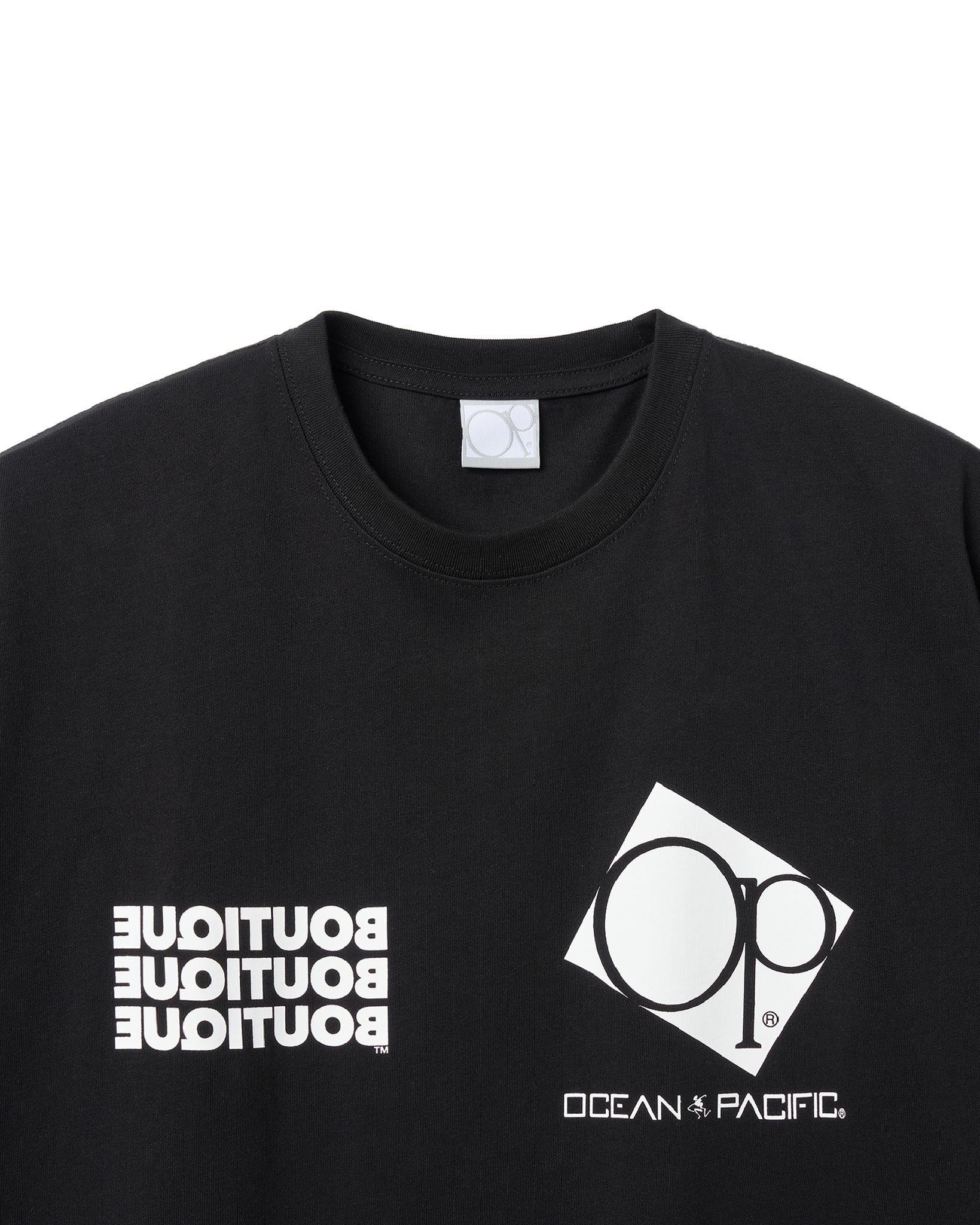 BOUTIQUE × Ocean Pacific SIGNATURE TEE BLACK（ブティック×オーシャンパシフィックシグネチャーTシャツブラック）｜ONLINE BOUTIQUE（オンラインブティック）