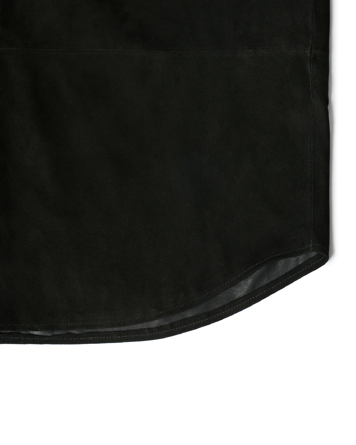 Morphee × BOUTIQUE  SUEDE BLACK SHIRT（モルフェ×ブティックスエードブラックシャツ）｜ONLINE BOUTIQUE（オンラインブティック）