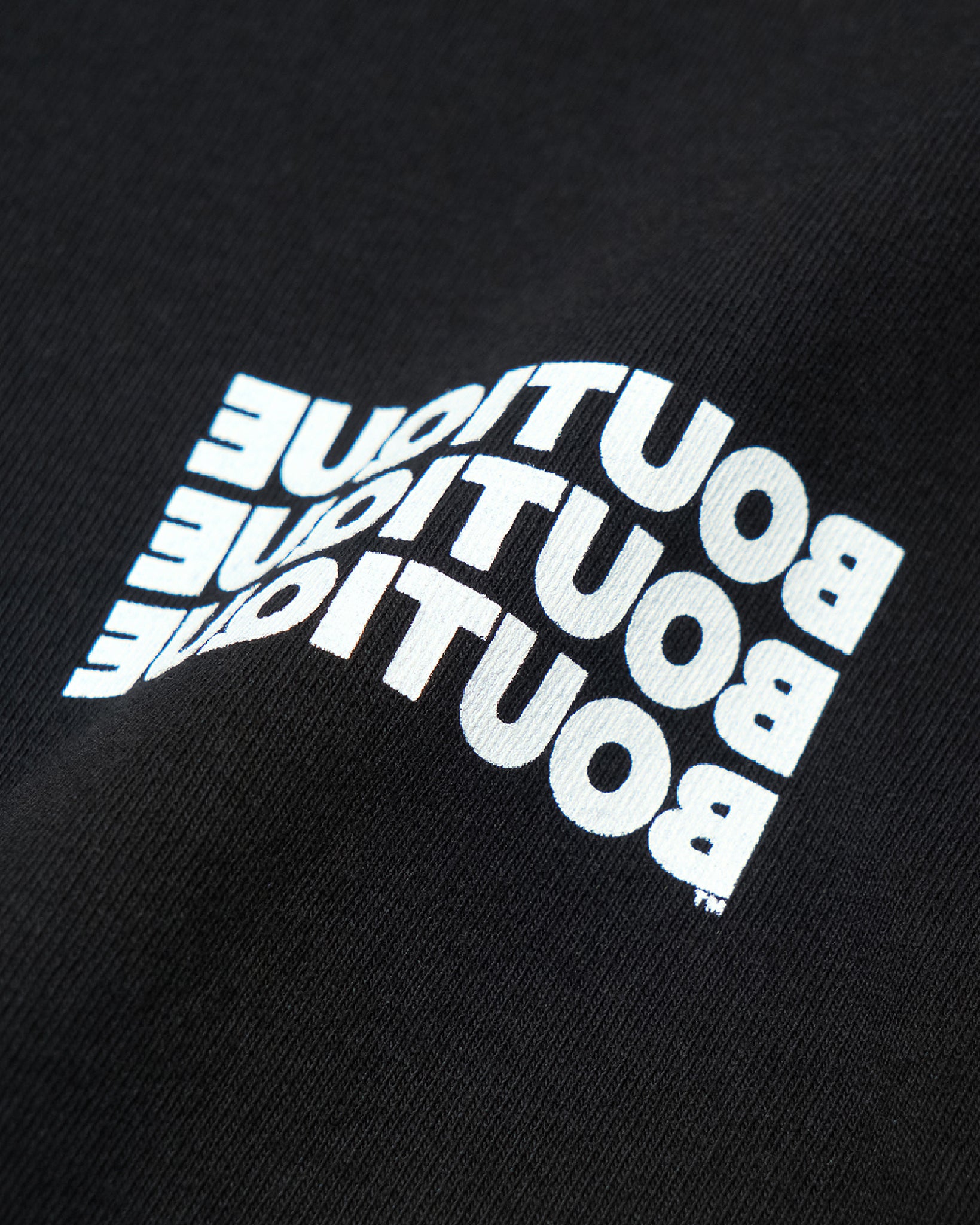 BOUTIQUE LONG SLEEVE TEE BLACK（ブティックロングスリーブTシャツブラック）｜ONLINE BOUTIQUE（オンラインブティック）