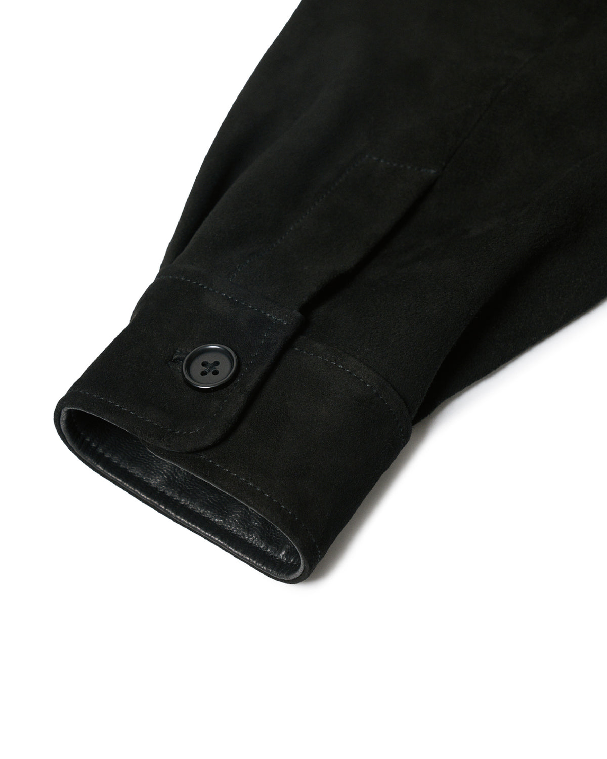 Morphee × BOUTIQUE  SUEDE BLACK SHIRT（モルフェ×ブティックスエードブラックシャツ）｜ONLINE BOUTIQUE（オンラインブティック）