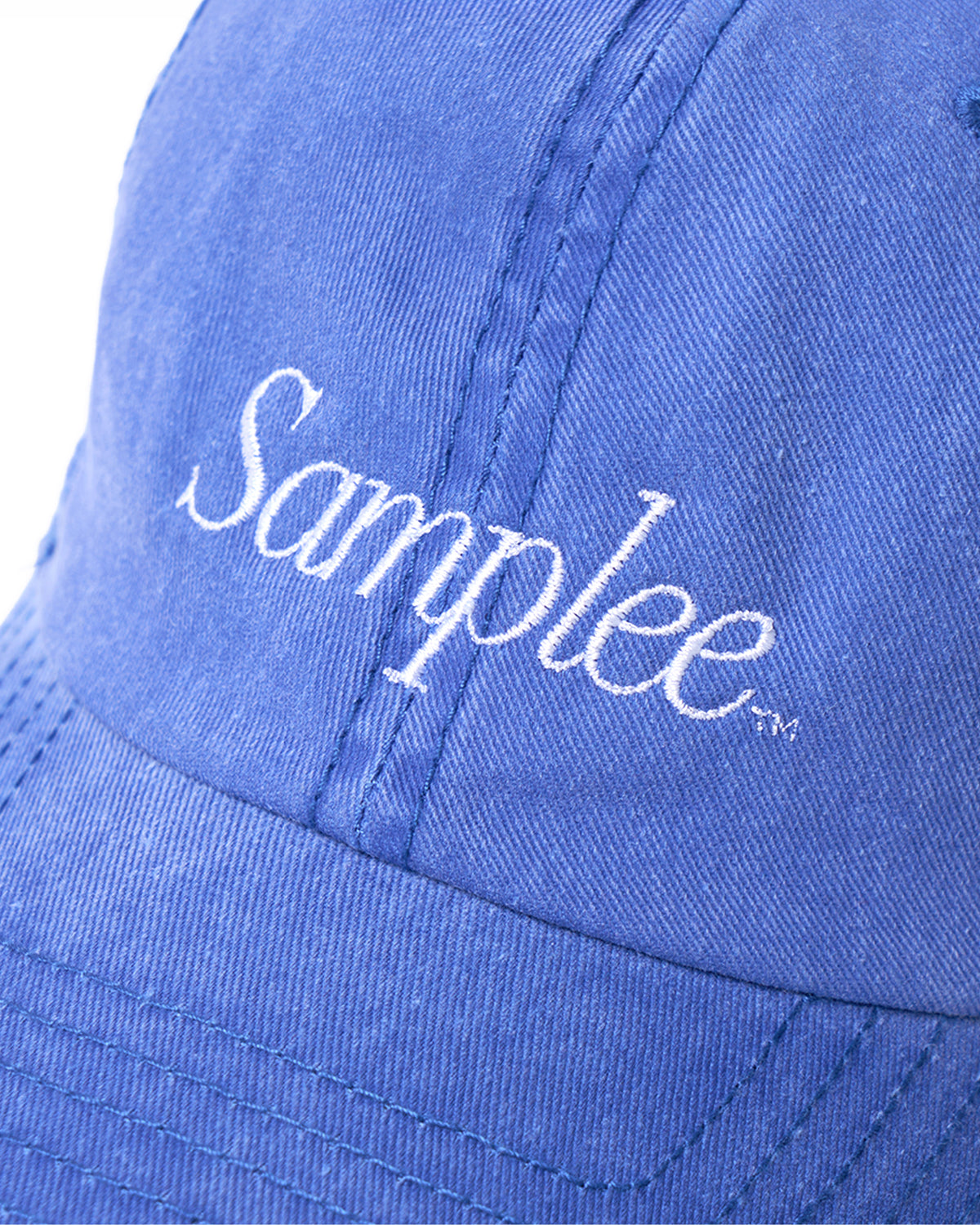 Samplee LOGO FADE CAP BLUE