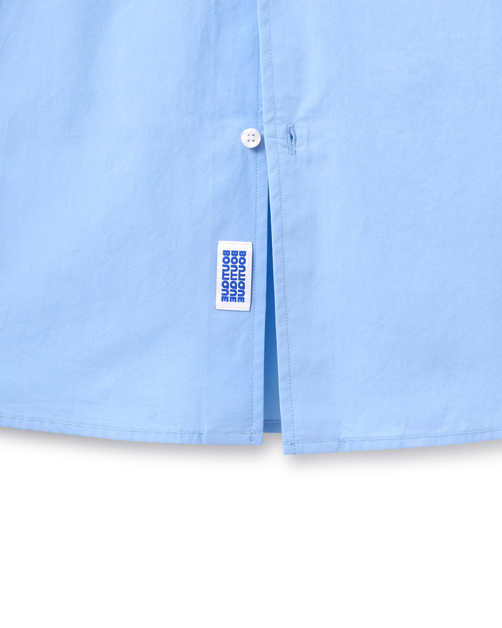 BOUTIQUE SHORT SLEEVE BOX SHIRT（ブティックショートスリーブボックスシャツサックス）｜ONLINE BOUTIQUE（オンラインブティック）