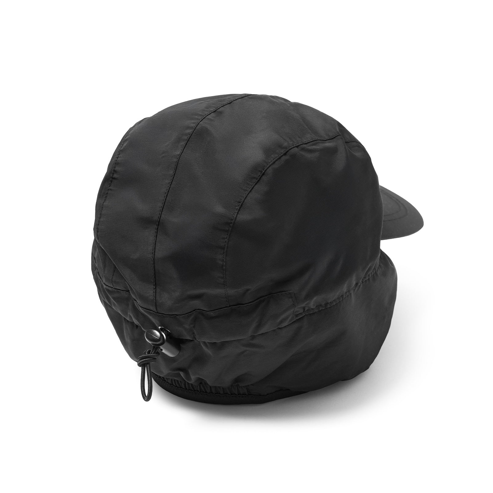 BOUTIQUE NYLON × FLEECE EARFLAP CAP BLACK（ブティックナイロン×フリースイヤーフラップキャップブラック）｜ONLINE BOUTIQUE（オンラインブティック）