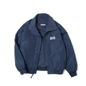 BOUTIQUE NYLON × FLEECE STAND COLLAR NAVY（ブティックナイロン×フリーススタンドカラージャケットネイビー）｜ONLINE BOUTIQUE（オンラインブティック）