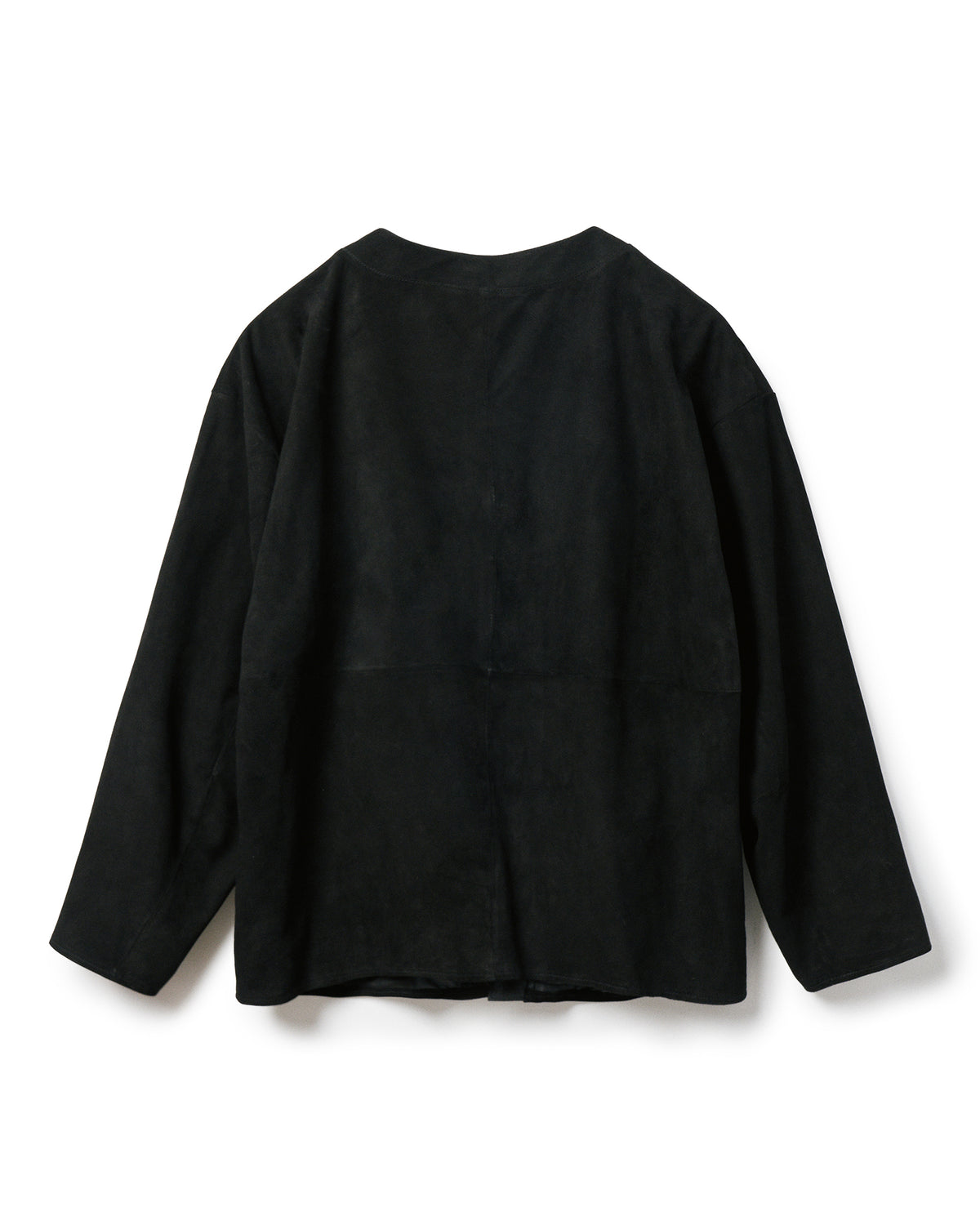 Morphee × BOUTIQUE  SUEDE BLACK CARDIGAN JACKET（モルフェ×ブティックスエードブラックカーディガンジャケット）