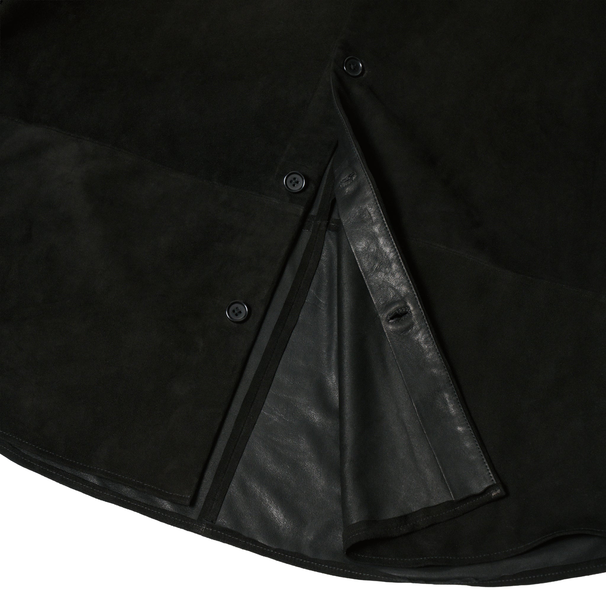 Morphee × BOUTIQUE  SUEDE BLACK SHIRT（モルフェ×ブティックスエードブラックシャツ）｜ONLINE BOUTIQUE（オンラインブティック）