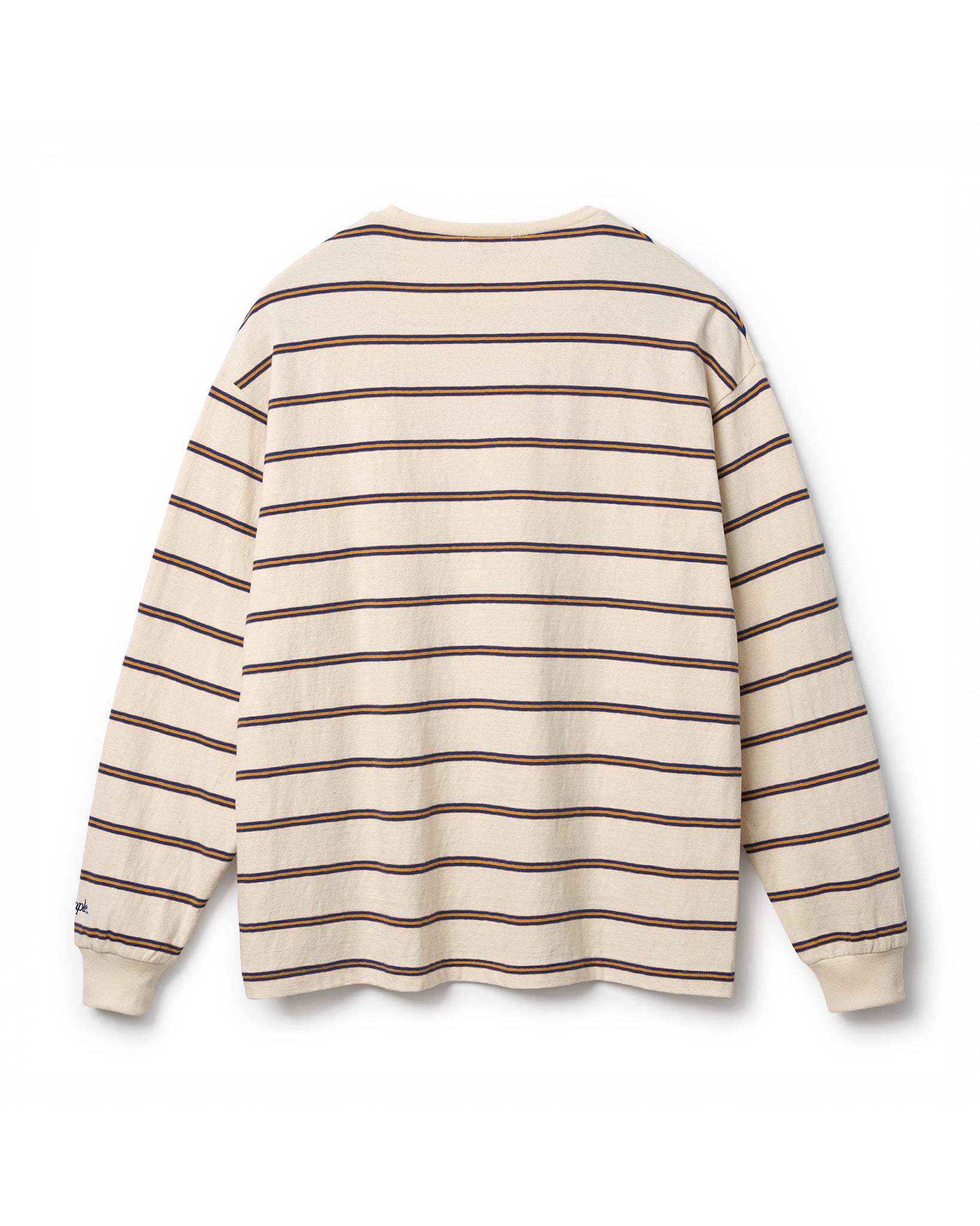Samplee COTTTON MULTI STRIPE L/S TEE（サンプリー コットンマルチストライプロングスリーブTシャツ）｜ONLINE BOUTIQUE（オンラインブティック）